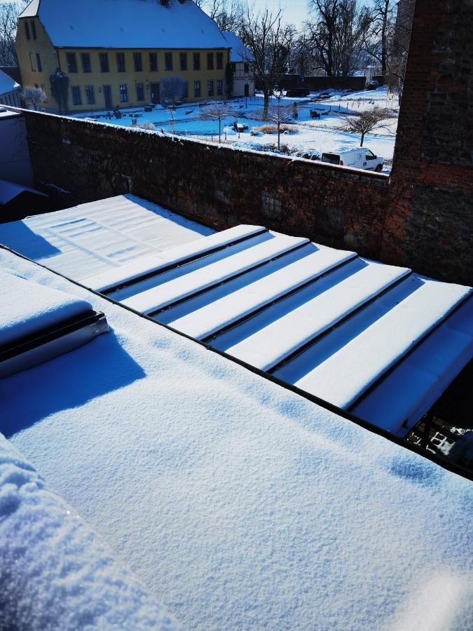 Gemuetliche Dachwohnung Mit Kleiner Oder Grosser Dachterrasse Nebeneinander Wolmirstedt Eksteriør billede
