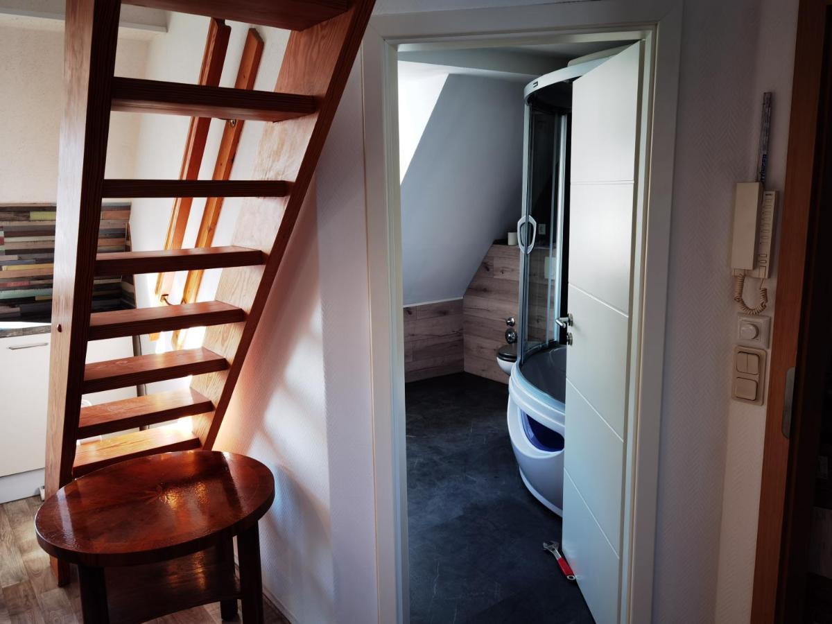 Gemuetliche Dachwohnung Mit Kleiner Oder Grosser Dachterrasse Nebeneinander Wolmirstedt Eksteriør billede