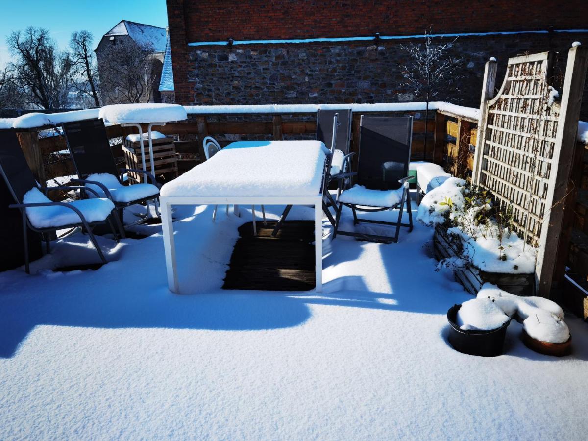 Gemuetliche Dachwohnung Mit Kleiner Oder Grosser Dachterrasse Nebeneinander Wolmirstedt Eksteriør billede