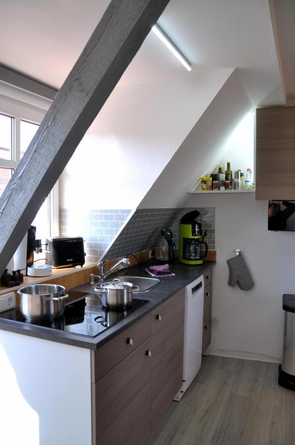 Gemuetliche Dachwohnung Mit Kleiner Oder Grosser Dachterrasse Nebeneinander Wolmirstedt Eksteriør billede