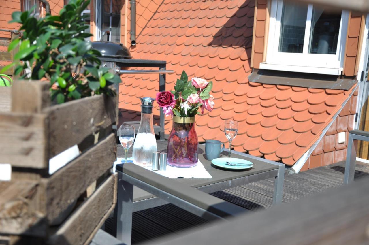 Gemuetliche Dachwohnung Mit Kleiner Oder Grosser Dachterrasse Nebeneinander Wolmirstedt Eksteriør billede